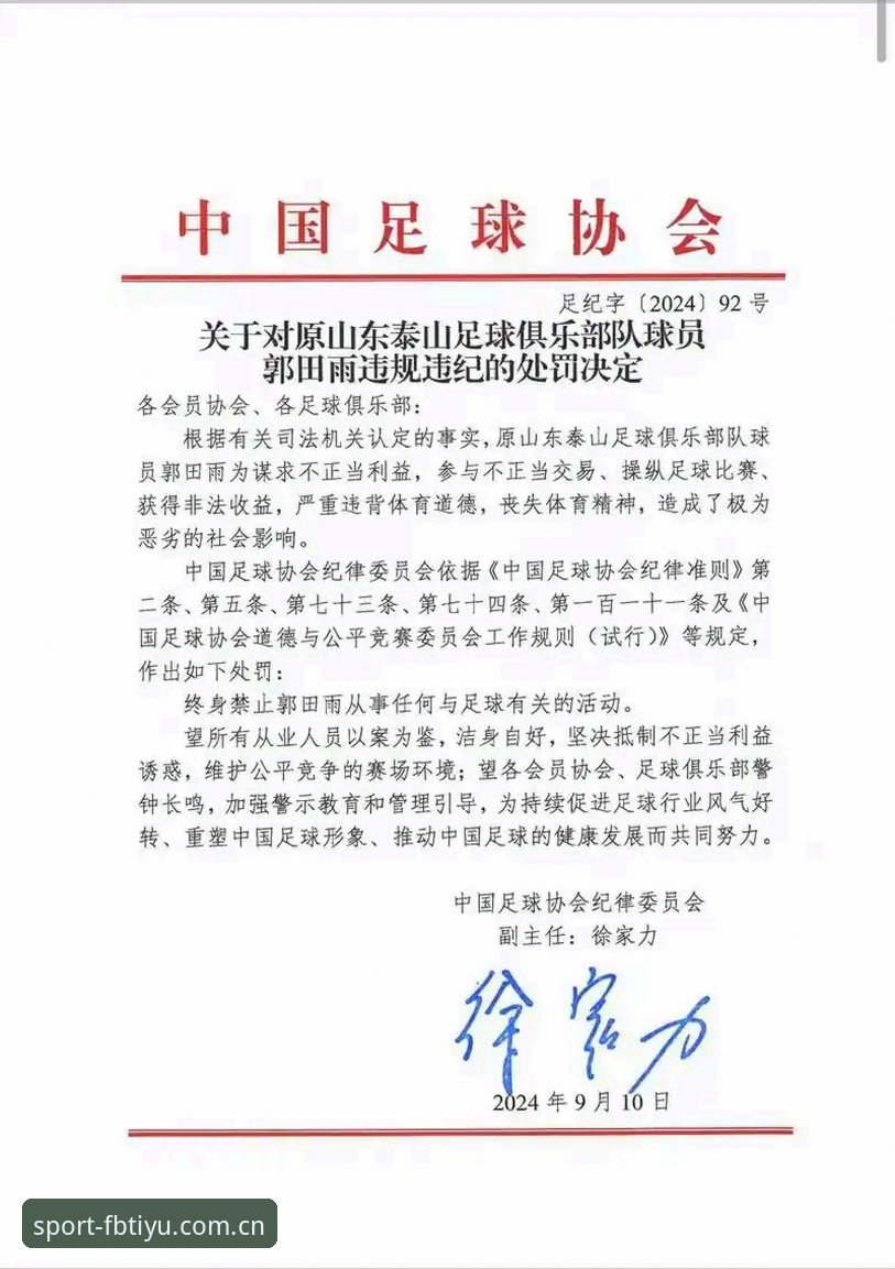 最新FB体育安全吗 中国足协第三批禁足名单完整解读指南——FB体育用户如何理解这场足坛清理行动